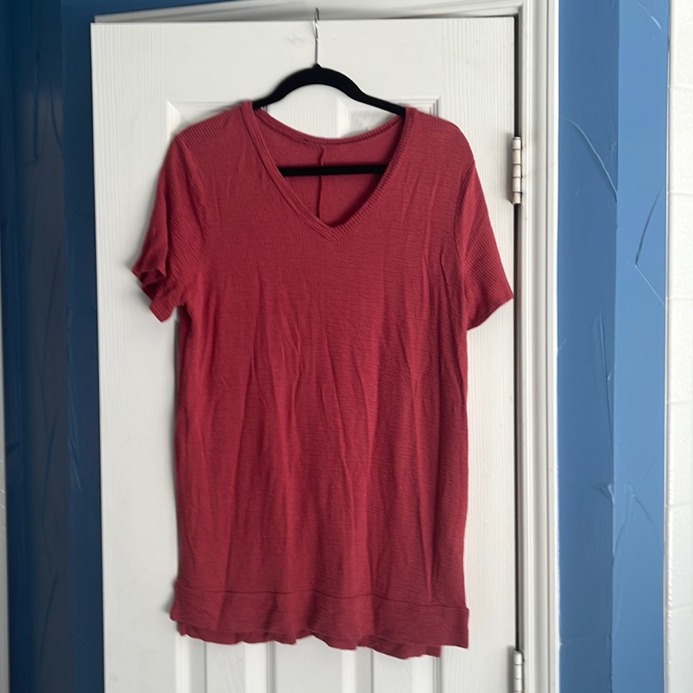 Textured stretchy tunic